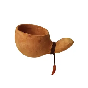 لیوان چوبی مدل کوکسا بلور