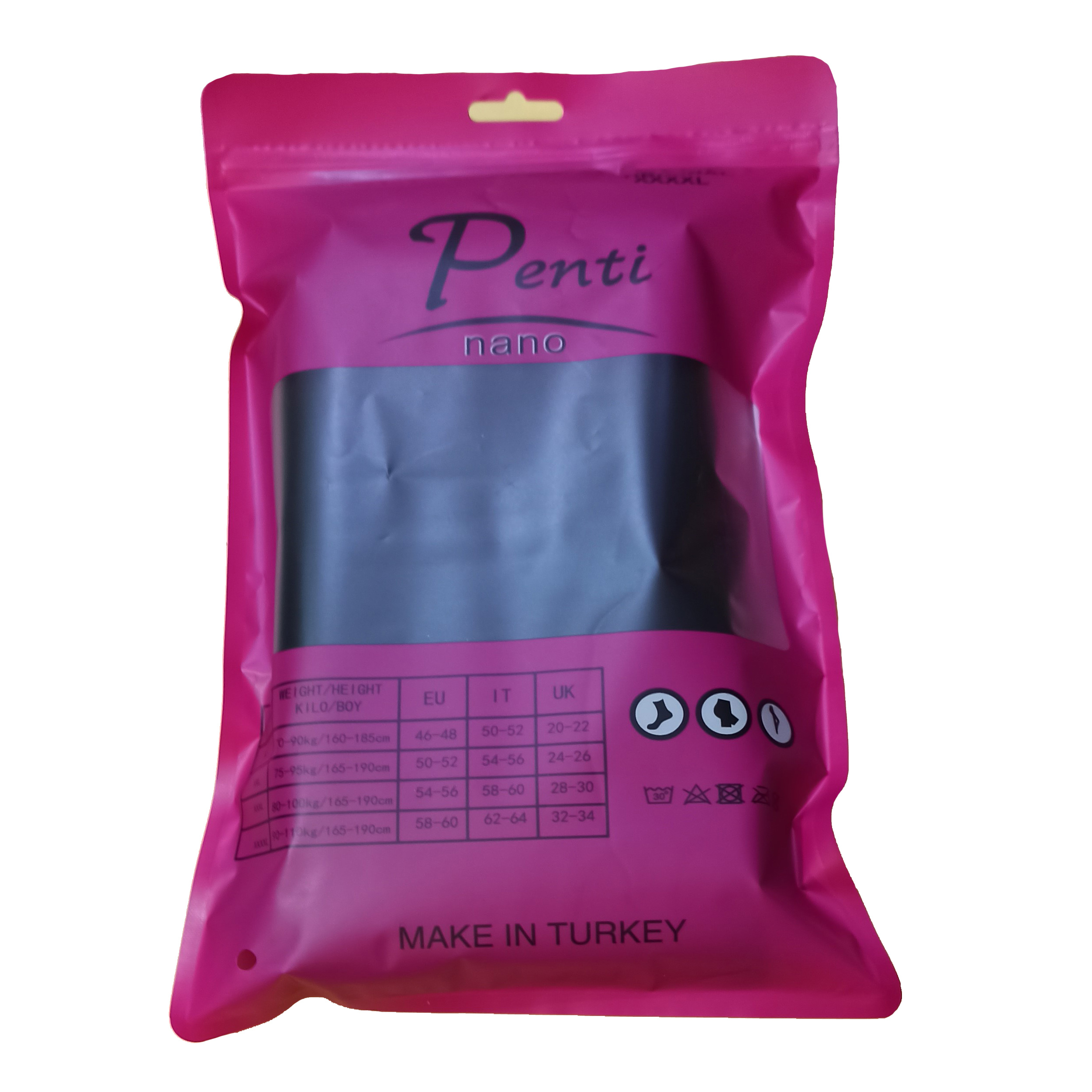 جوراب شلواری زنانه پِنتی مدل خزدار رنگ مشکی