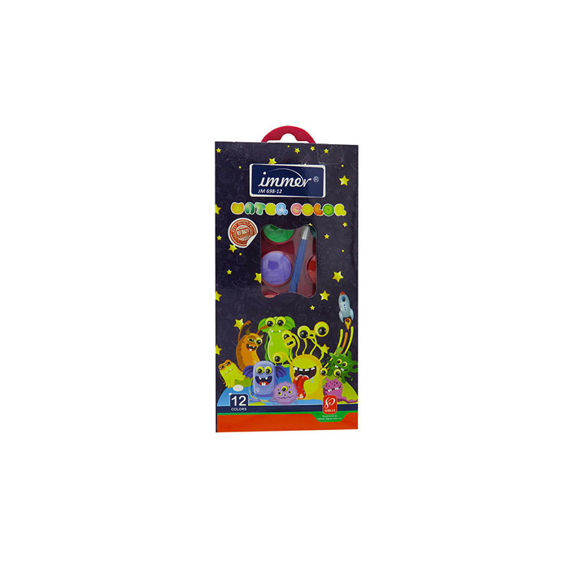 آبرنگ 12 رنگ ایمر مدل JM-698-12 کد ۰۱