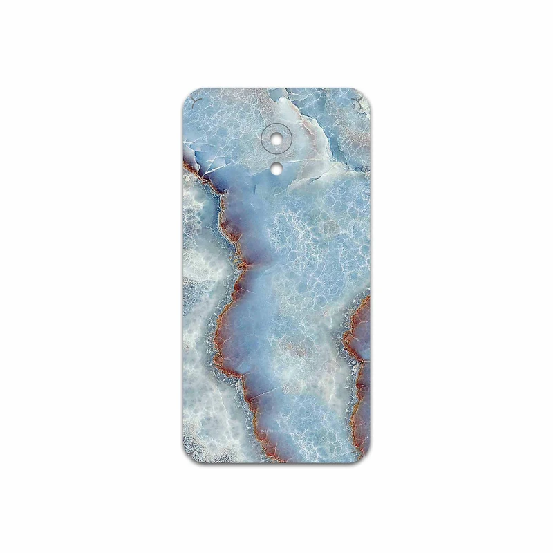 برچسب پوششی ماهوت مدل Blue Ocean Marble مناسب برای گوشی موبایل میزو M5
