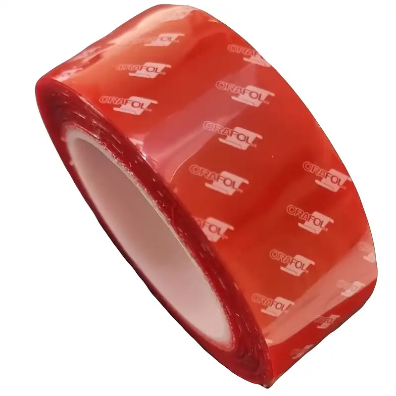 چسب دو طرفه اورافول مدل ژله ای شفاف کد -4cmx5m عرض 4 سانتیمتر