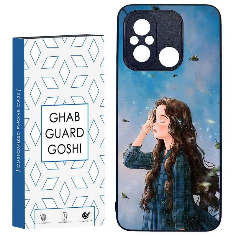 کاور قاب گارد گوشی طرح دخترانه کد TPU-037 مناسب برای گوشی موبایل شیائومی REDMI 12C / POCO C55