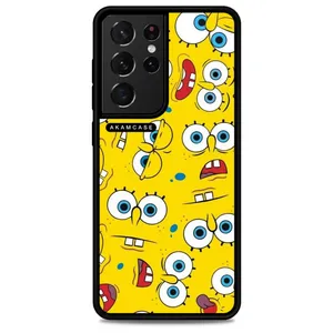 AKAM AMC-WSGS21U-SPONGE BOB5 Cover For Samsung Galaxy S21 Ultra