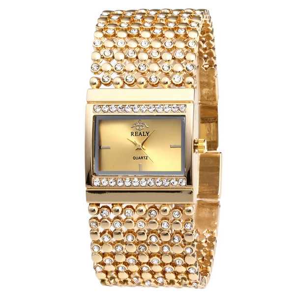 ساعت مچی عقربه ای زنانه ریلی مدل پهن کد 02