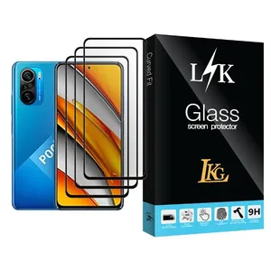 LKG LK Glass MIX003 Screen Protector For Xiaomi Poco F3 Pack Of 3