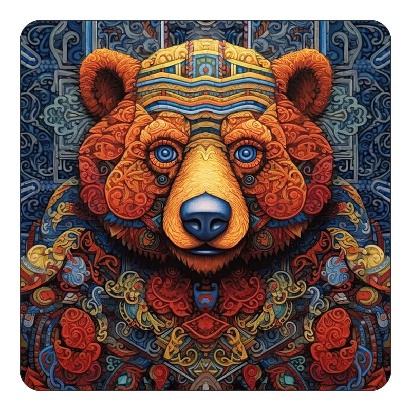 مگنت کاکتی طرح حیوانات رنگی مدل mp26392