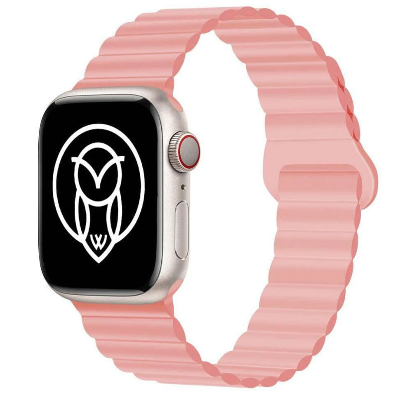 بند انتک مدل Silicone Magnetic Loop مناسب برای اپل واچ سری 1 / 2 / 3 / 4 / 5 / 6 / 7 / 8 / 9 / SE / ULTRA / ULTRA 2 سایز 42 / 44 / 45 / 49 میلی متری