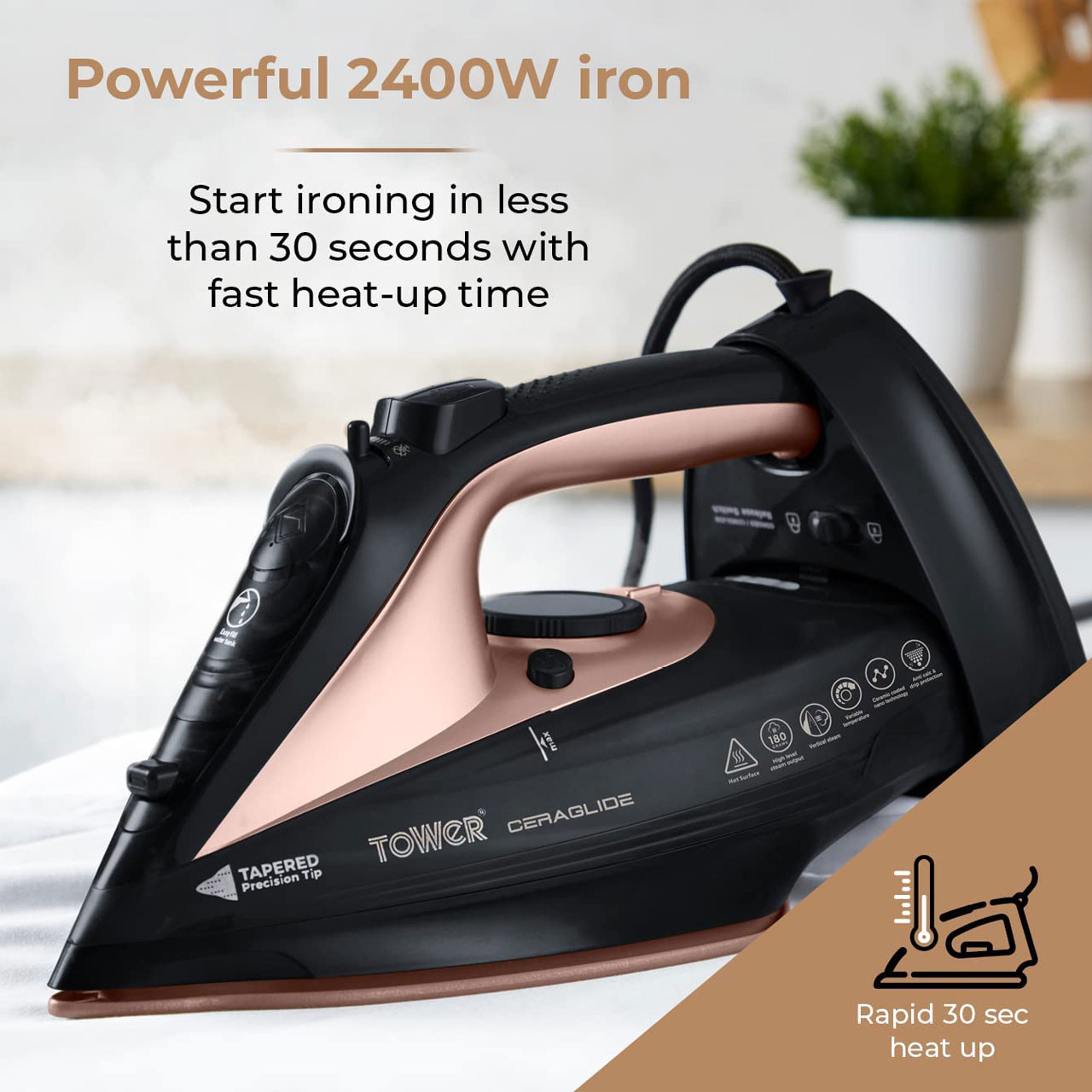 اتو بخار تاور مدل T22008RG