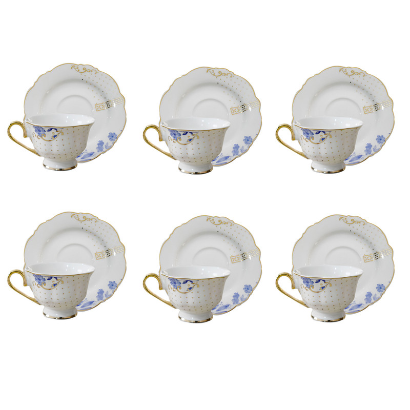 سرویس چای خوری 12پارچه پینک اند مور مدل P-894