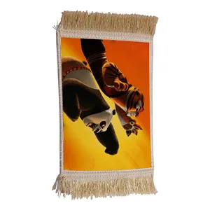 فرش ماشینی دیوارکوب مدل پاندا کونگ فو کار کد 12