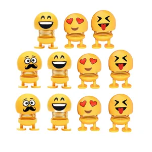 عروسک فنری طرح ایموجی مدل GOLD کد 404 بسته 11 عددی