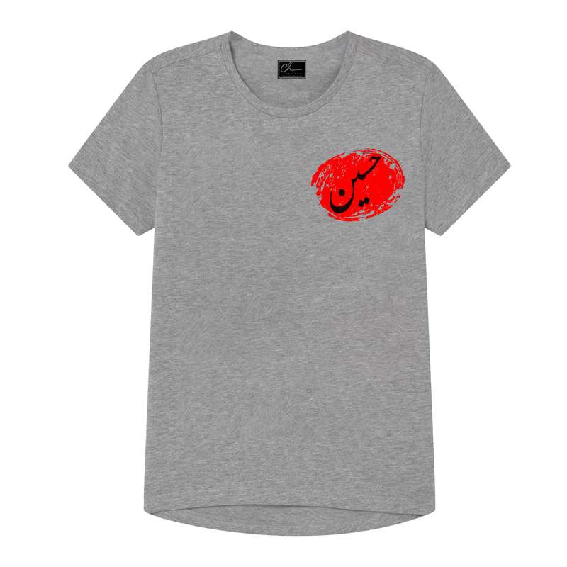 تی شرت پسرانه مدل محرم کد J28 رنگ طوسی