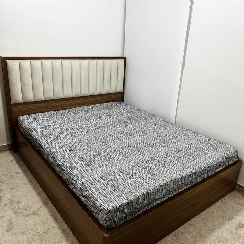 ملحفه ناتوسا مدل کشدار کلاسیک دو نفره سایز 160x200 سانتی متر