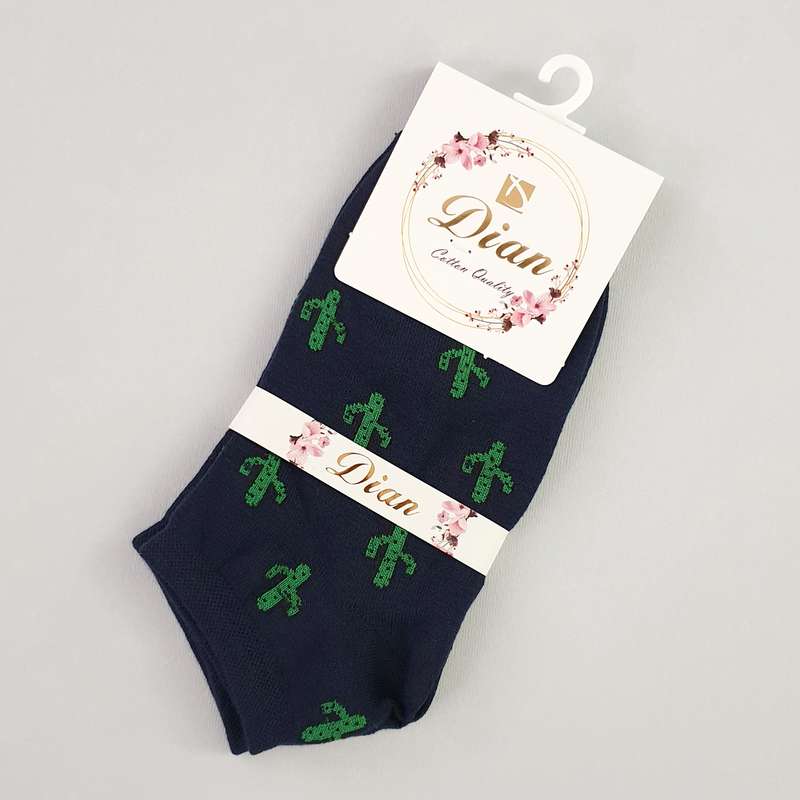 جوراب دخترانه مدل کاکتوس کد FBF-JB003NV