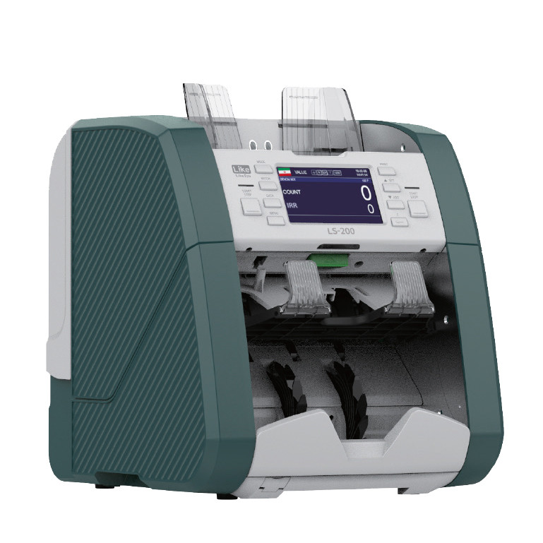 دستگاه تفکیک و تشخیص اصالت اسکناس لایک سیس مدل LS-200F