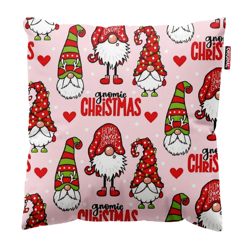 کوسن پاد آفرین طرح کریسمس کد 2704 سایز 30*30 سانتی متر