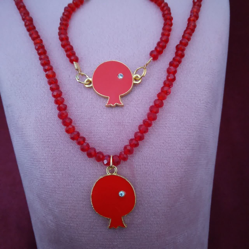 نیم ست دخترانه مدل یلدا