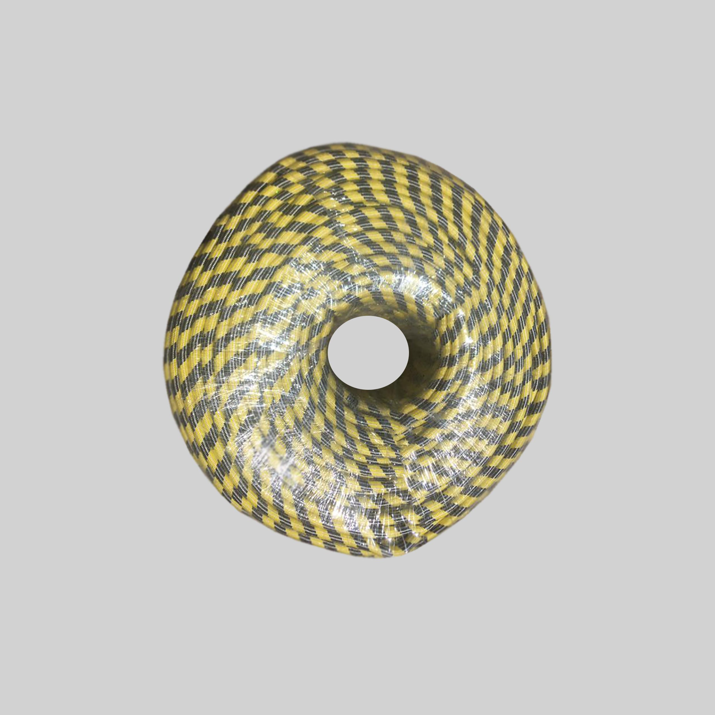 طناب بسته بندی مدل ابریشمی کد YEL-10mm طول 15 متر