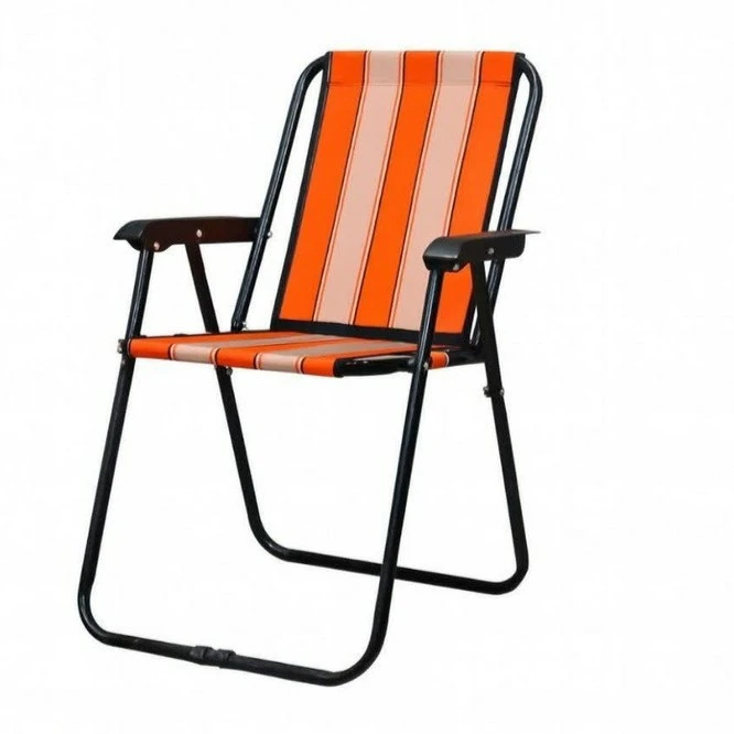 صندلی سفری تاشو مدل ساده ارتفاع پایه 82 سانتی متر