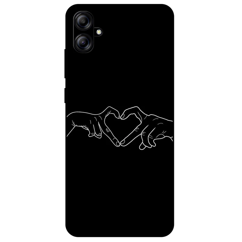 کاور مگافون طرح عشق مدل 1857 مناسب برای گوشی موبایل سامسونگ Galaxy A04e / F04