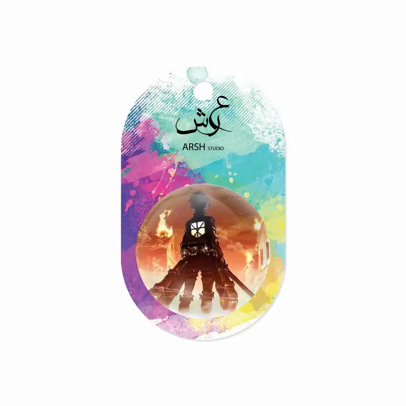 مگنت عرش طرح اتک آن تایتان کد Asm494