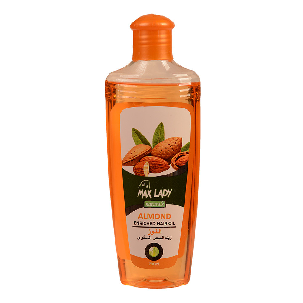 روغن مو مکس لیدی مدل Almond حجم 200 میلی لیتر