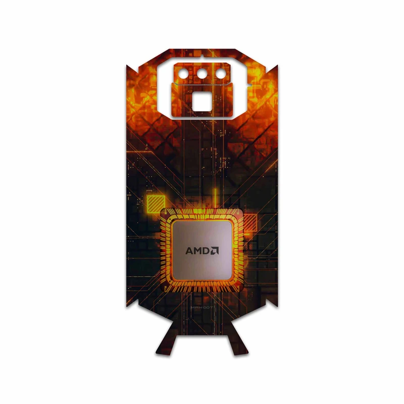 برچسب پوششی ماهوت مدل AMD Brand مناسب برای گوشی موبایل دوجی S70