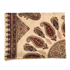 رومیزی قلمکار طرح بوته سرکج کد 200135K
