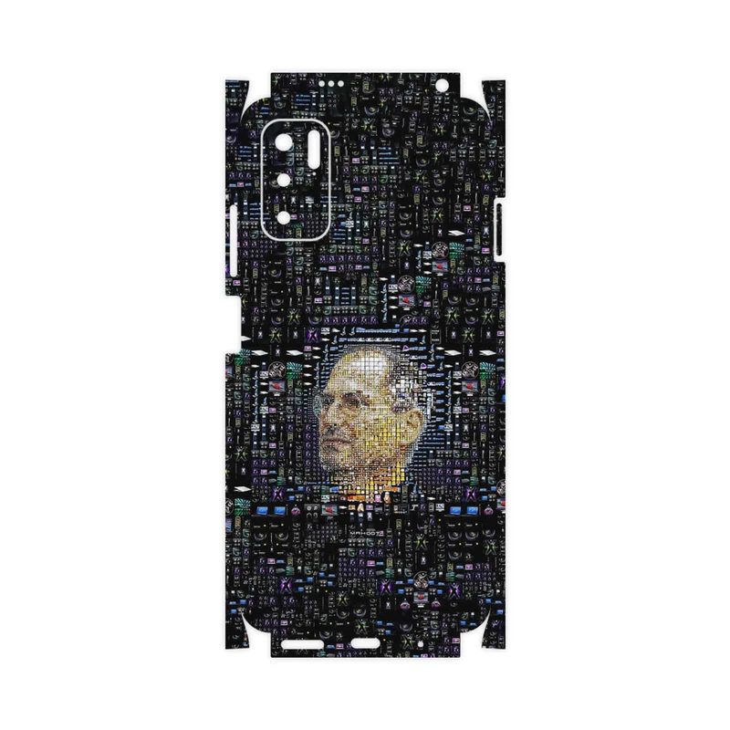 برچسب پوششی ماهوت مدل 2 Collage of Steve Jobs-FullSkin مناسب برای گوشی موبایل شیائومی Redmi Note 10 5G