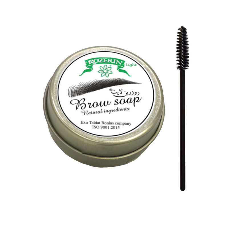 صابون لیفت ابرو روزرین لایت مدل L1 به همراه برس ابرو
