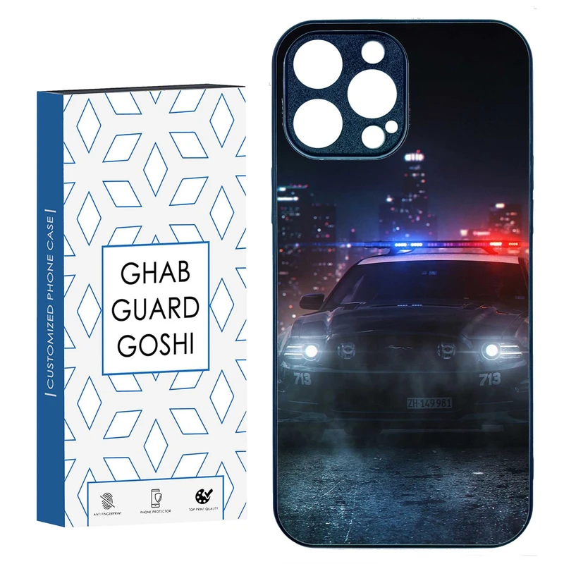 کاور قاب گارد گوشی طرح پلیسی کد TPU-139 مناسب برای گوشی موبایل اپل IPHONE 15 PRO MAX