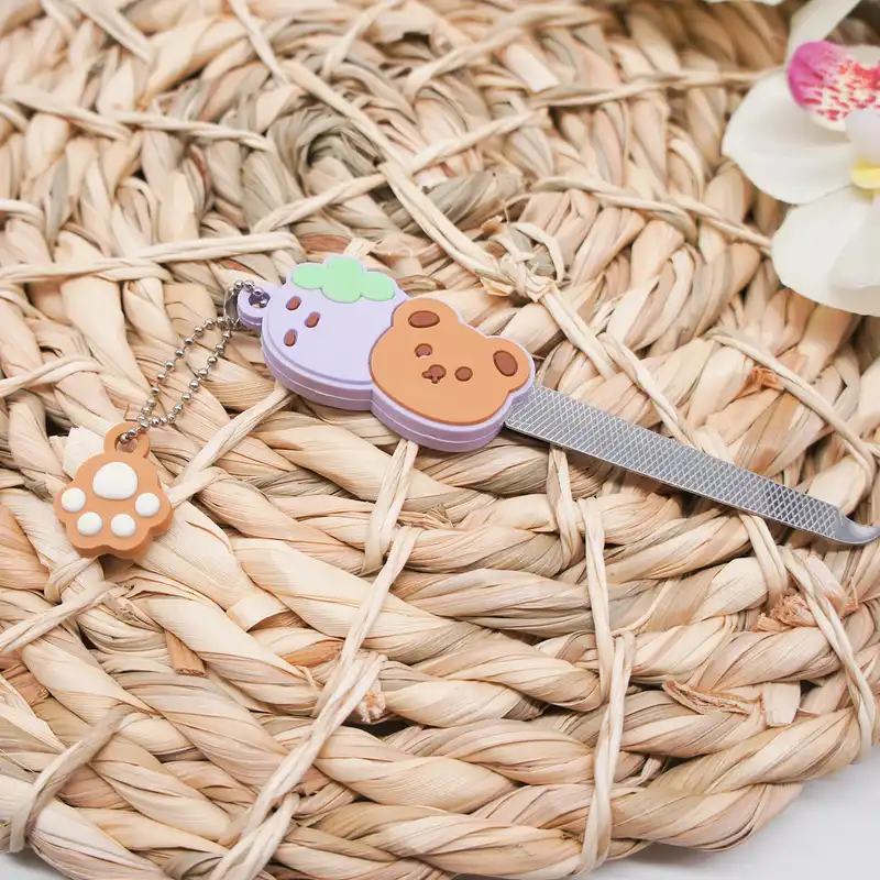 سوهان ناخن طرح فانتزی خرس مدل Violet-3566