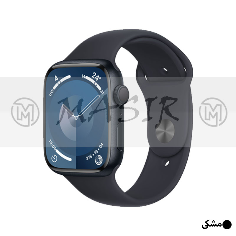 بند مسیر مدل Silicon Strap Band مناسب برای اپل واچ سری 9 سایز 45 میلی متری