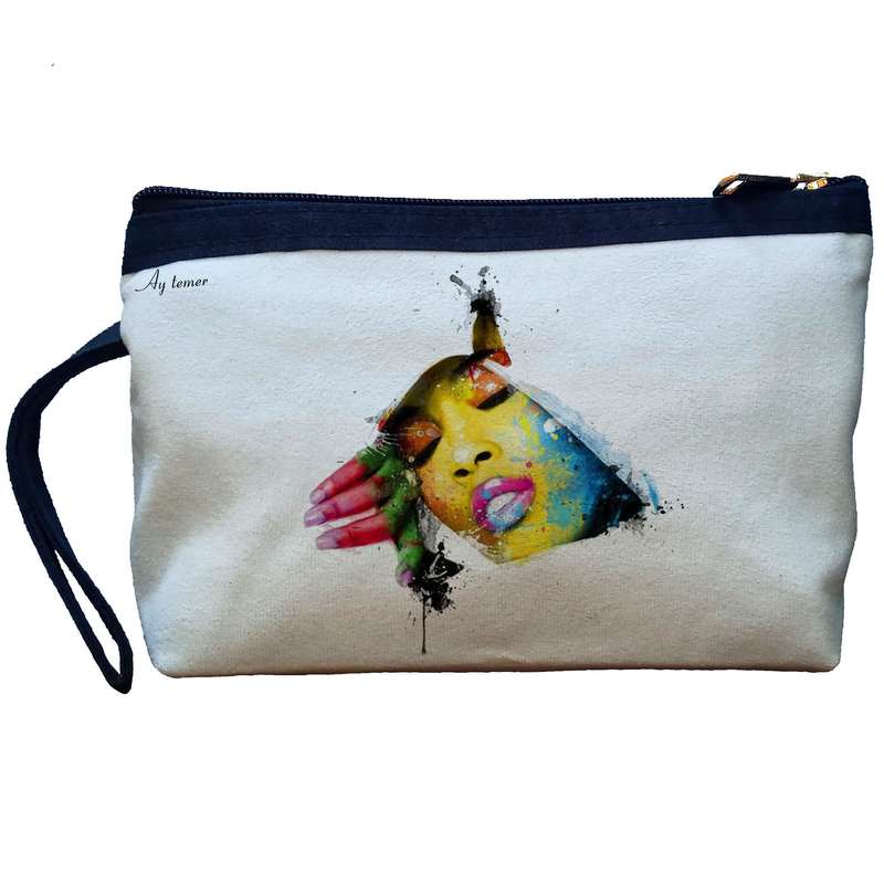 کیف لوازم آرایش زنانه آی تمر مدل فانتزی کد 145