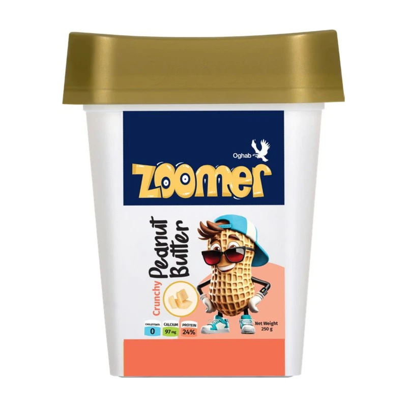 کره بادام زمینی کرانچی زومر - 250 گرم