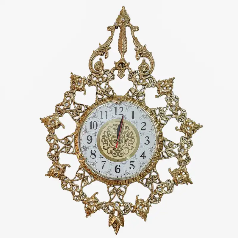 ساعت برنجی مدل پرنیان 2