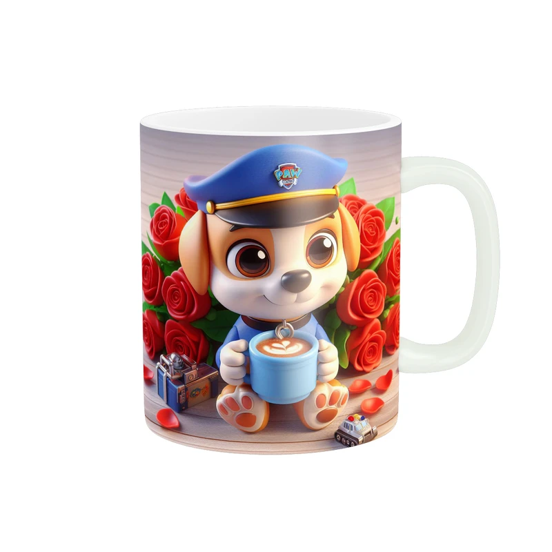 ماگ پاد آفرین طرح سگ های نگهبان کد 1929