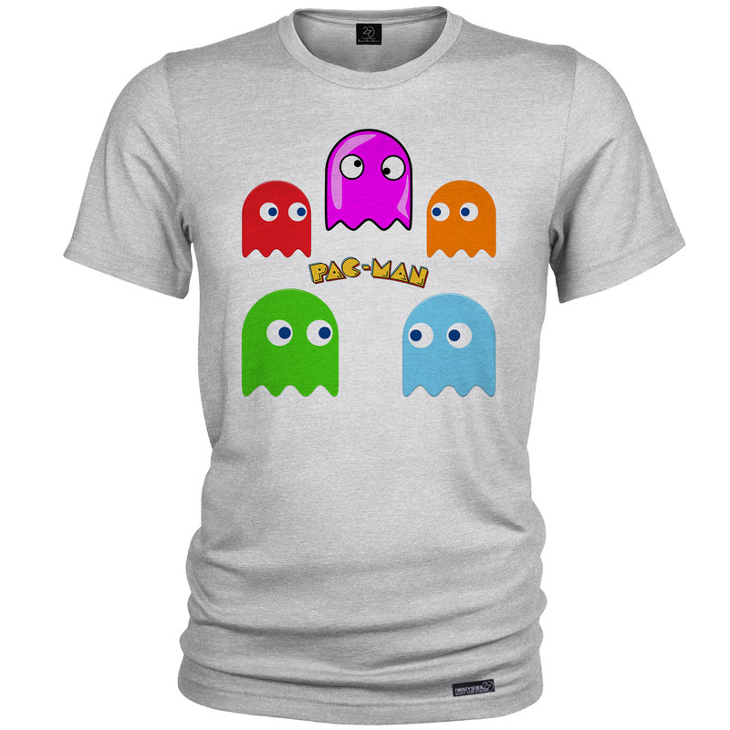تی شرت آستین کوتاه مردانه 27 مدل Pac Man کد MH1360