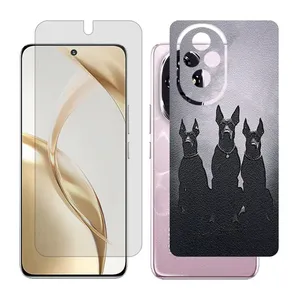 Glass Together model matte screen protector suitable for Honor 200 mobile phone with back cover sticker