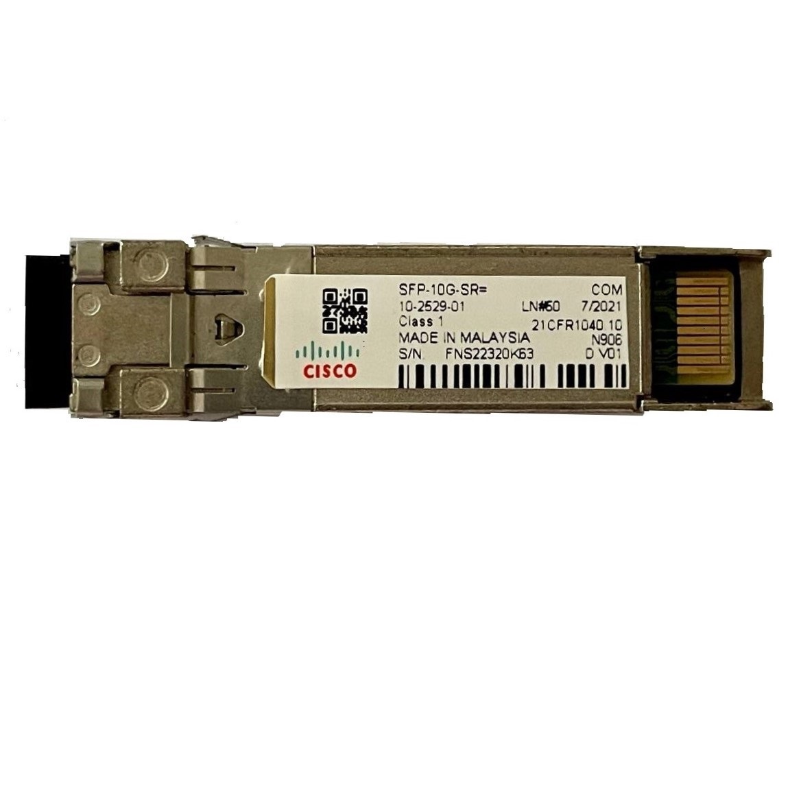 ماژول فیبر نوری سیسکو مدل SFP-10G-SR