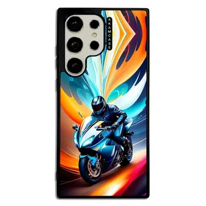 AKAM AMC-WSGS23U-MOTORCYCLE-6 Cover For Samsung Galaxy S23 Ultra