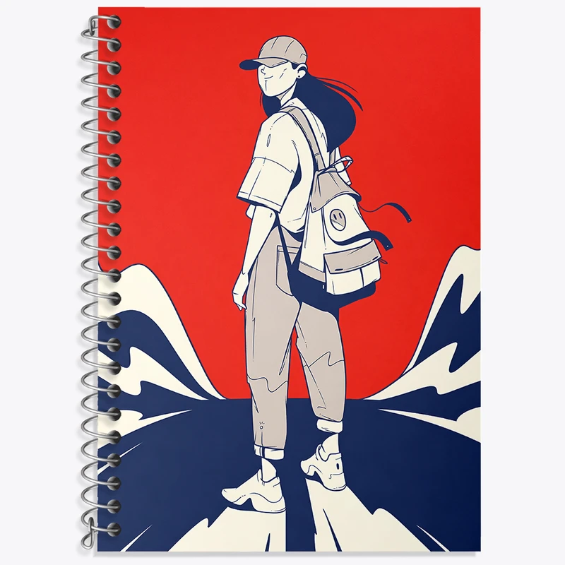 دفتر لغت 50 برگ خندالو طرح دخترانه کد N3256