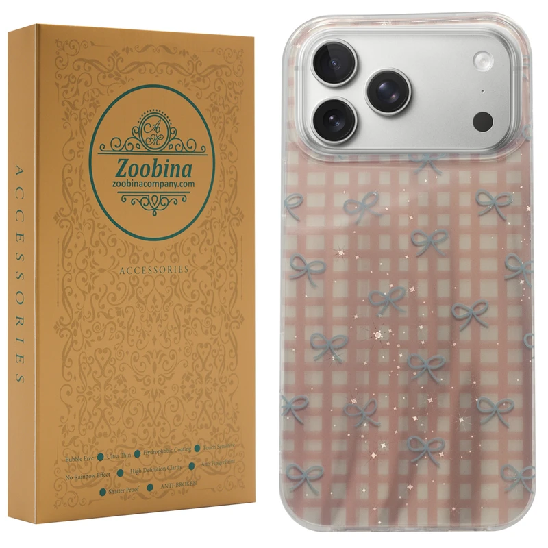 کاور زوبینا مدل Rena مناسب برای گوشی موبایل اپل iPhone 17 Pro