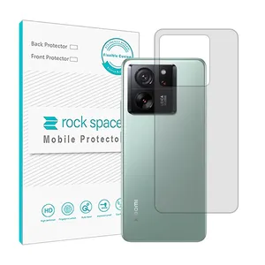 Transparent Rockspace HyGEL model phone back protector suitable for Xiaomi 13T Pro mobile phone