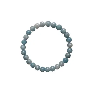 دستبند سنگی بونیکا مدل آکوامارین