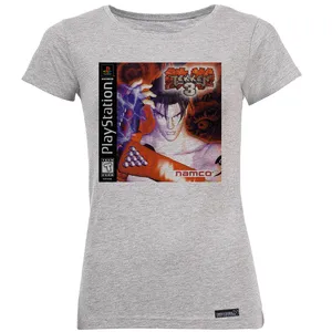 تی شرت آستین کوتاه زنانه 27 مدل  Tekken 3 کد MH1508