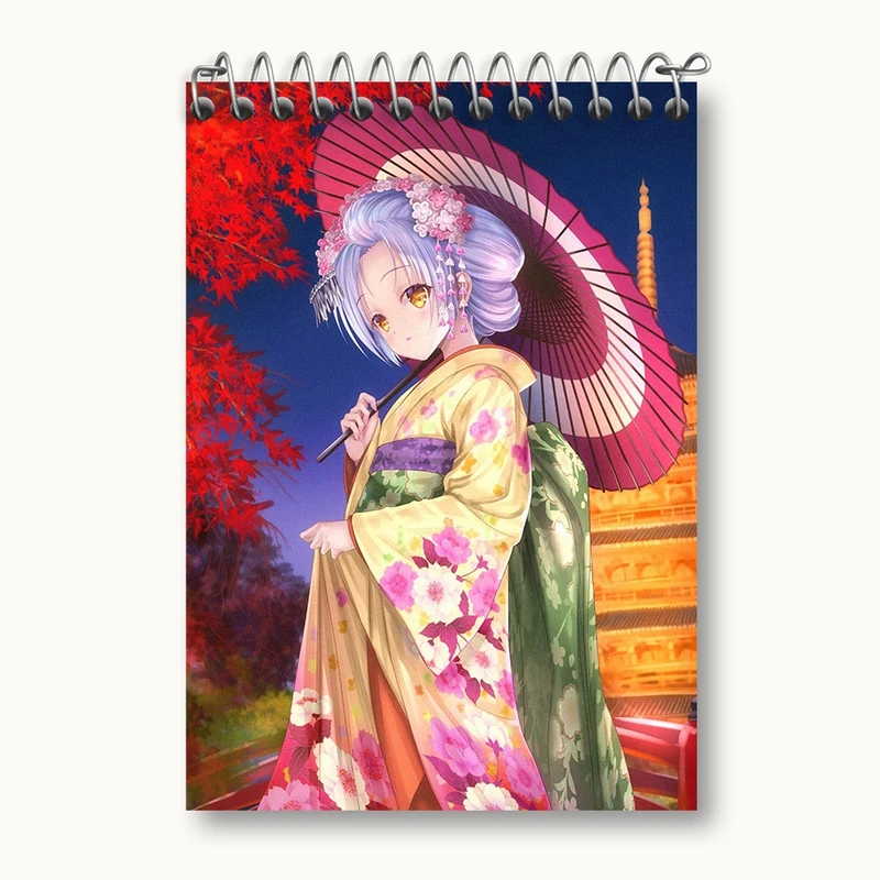 دفتر یادداشت 50 برگ خندالو مدل کاناده انیمه آنجل بیتس کد 31928