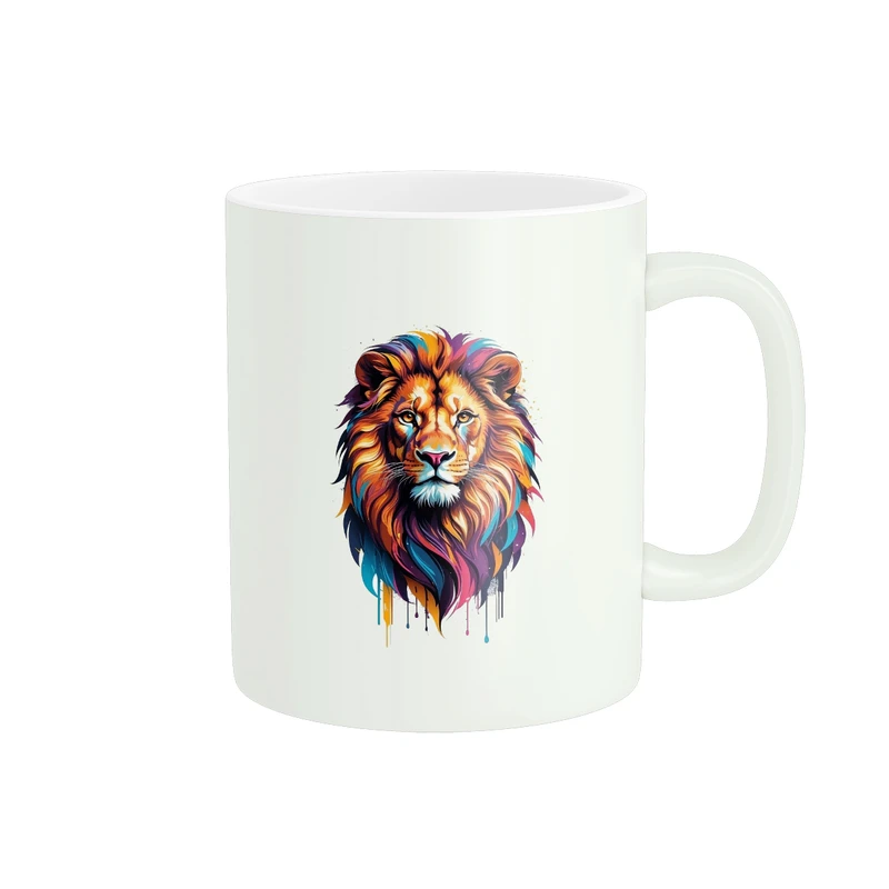 ماگ پاد آفرین طرح شیر کد 696