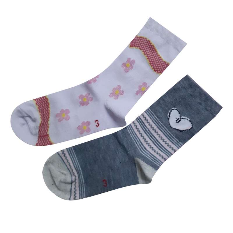  جوراب دخترانه کد 11 مجموعه 2 عددی