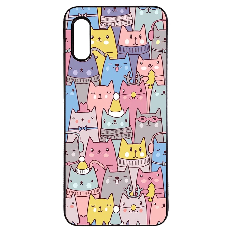 کاور طرح گربه کد 1146 مناسب برای گوشی موبایل سامسونگ galaxy a50s